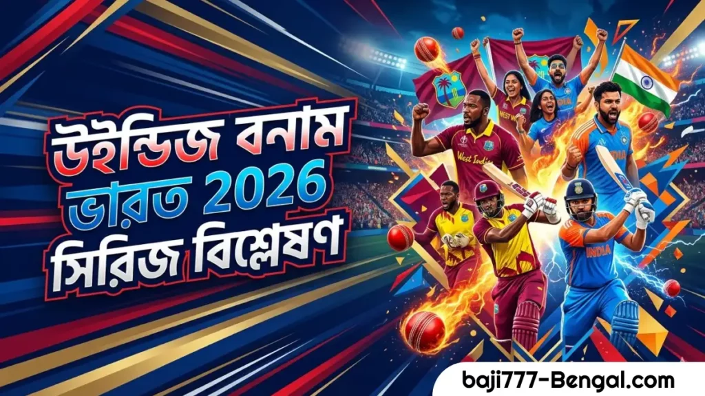 উইন্ডিজ বনাম ভারত 2026 : আসন্ন সিরিজ নিয়ে বিশ্লেষণ ও সম্ভাবনা
