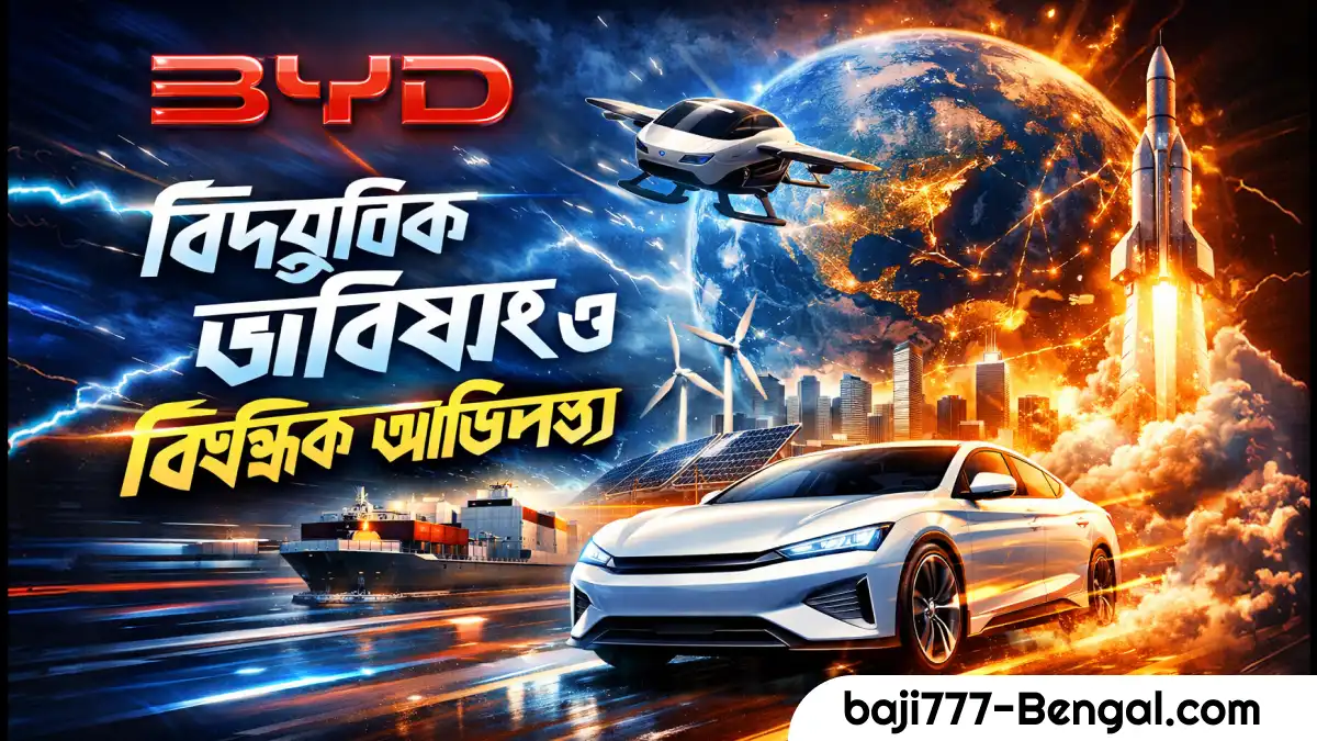 BYD : বৈদ্যুতিক যানবাহনের ভবিষ্যতের পথপ্রদর্শক – টেকসই প্রযুক্তি এবং বৈশ্বিক আধিপত্যের গল্প