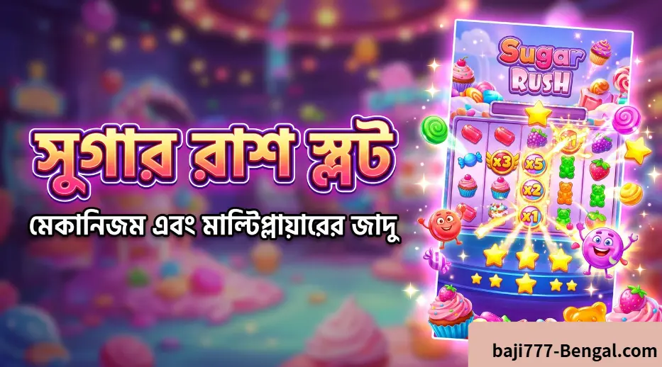 সুগার রাশ স্লট মেকানিজম এবং মাল্টিপ্লায়ারের জাদু