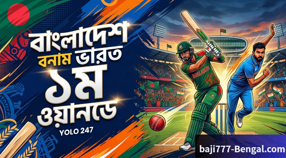 YOLO 247 বাংলাদেশ বনাম ভারত ১ম ওয়ানডে – হোম অ্যাডভান্টেজ কেন ম্যাচের টার্নিং পয়েন্ট হতে পারে